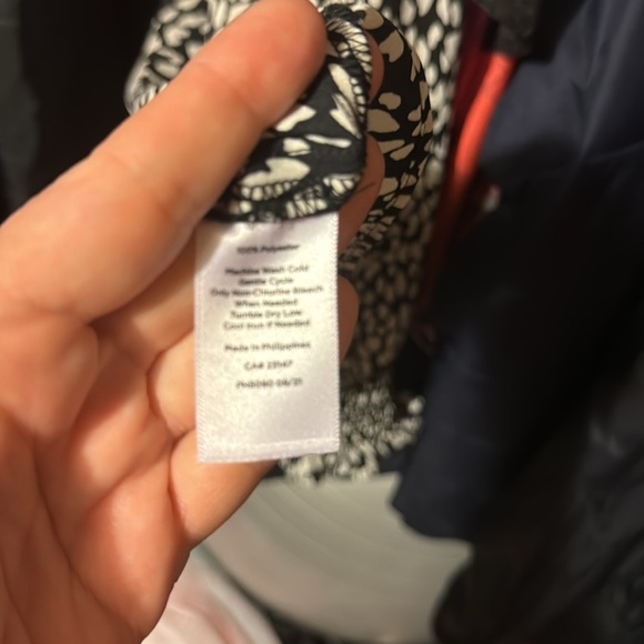 Nwt - Talbots plus boho blouse wirh 3/4 sleeves - Picture 7 of 8